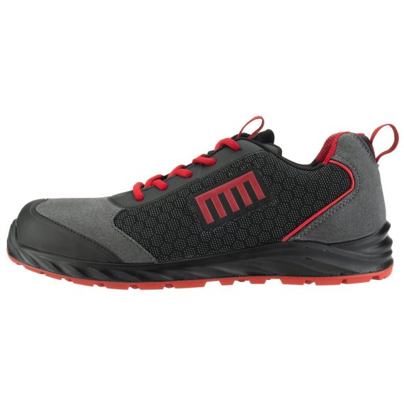 Zapato de seguridad Gamma shoe S3 Antracita/Rojo tejido putek (talla 39)