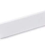 Ud. terra laminat sòcol 70x14 mm blanc a 2250 mm