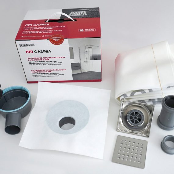 Kit GAMMA impermeabilización para duchas HYDROLAM G-TEK