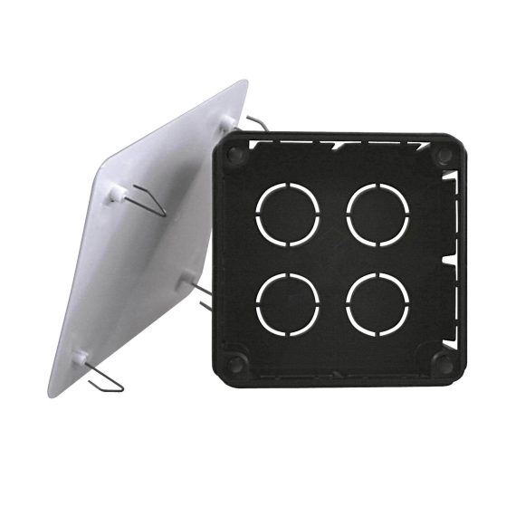 Ud. caja de empalmes c/garras metalicas 100x100x50