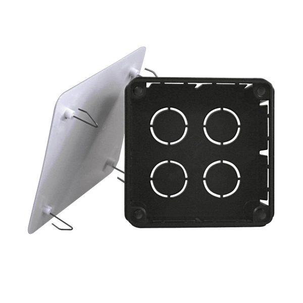 Ud. caja de empalmes c/garras metalicas 100x100x50