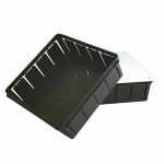 Ud. caja de empalmes c/tornillos 200x200x65