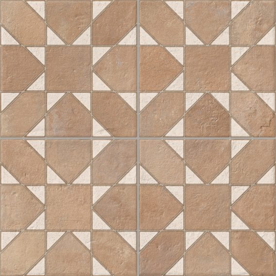 M2. Gayafores 33.15x33.15 deco saona cotto (sienna cotto)