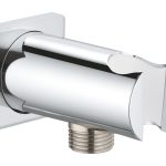 Grohe 26659000 Soporte con codo florón cuadrado