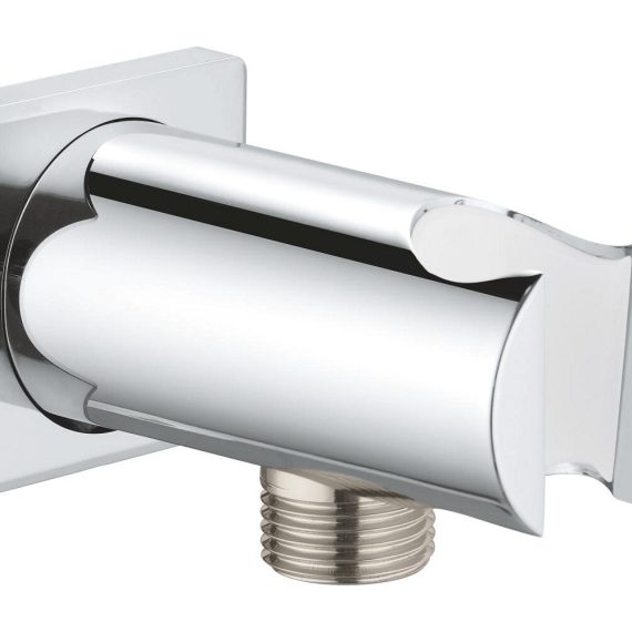 Grohe 26659000 Soporte con codo florón cuadrado