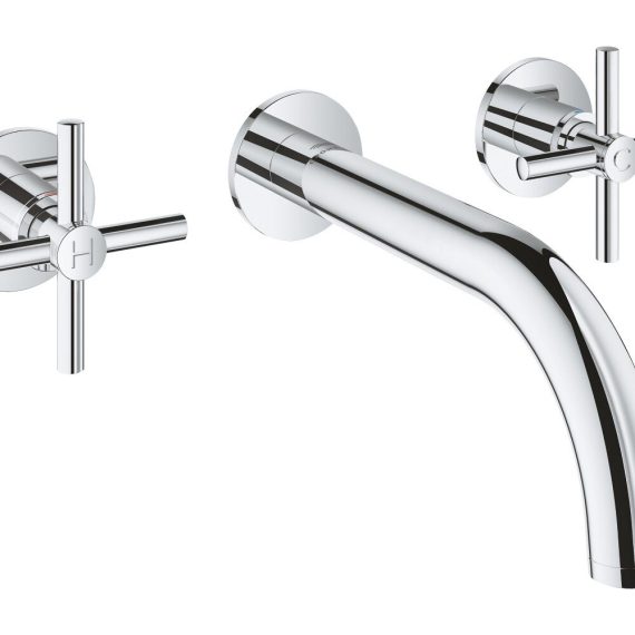 Grohe 20661000 atrio new batería de lavabo mural s-size maneta en cruz