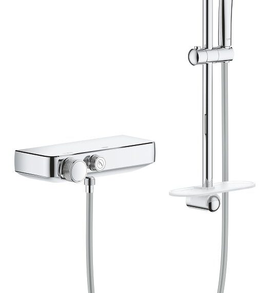 Grohe 34720000 Bundle pack de ducha con termostato (Euphoria Massage. 600mm)
