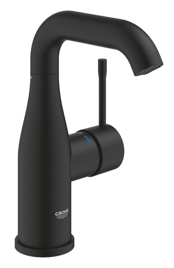 Grohe 24176KF1 Essence Lavabo M liso negro mate