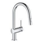 Grohe 32321002 Minta monom. fregadero C-caño extr mate