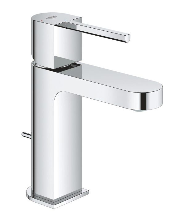 Grohe 23870003 PLUS Monocomandament de llavabo de 1/2 c/vuidador SilkMove ES obertura en fred Mida - S