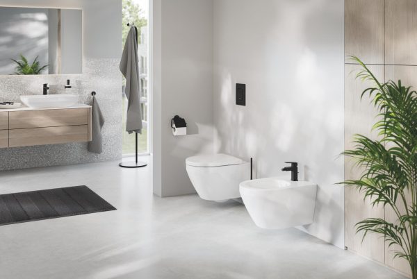 Grohe 1018102430 cubeo bidet amb buidador negre mat