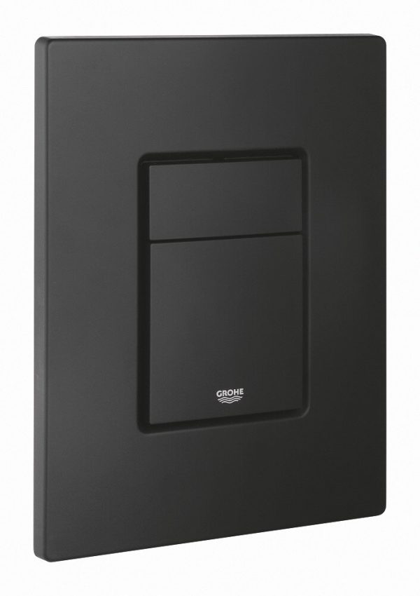 Grohe 38732KF0 Skate Cosmopolitan wall plate matt black