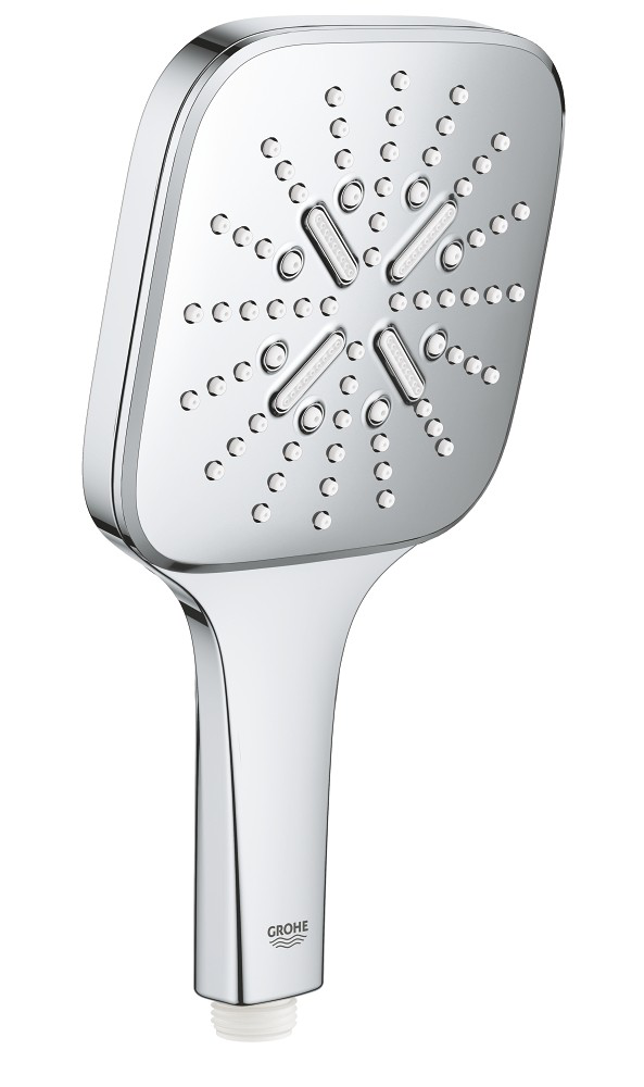 Grohe 26582000 New Rainshower Smartactive 130 CUBE Handbrause 9.5l/min