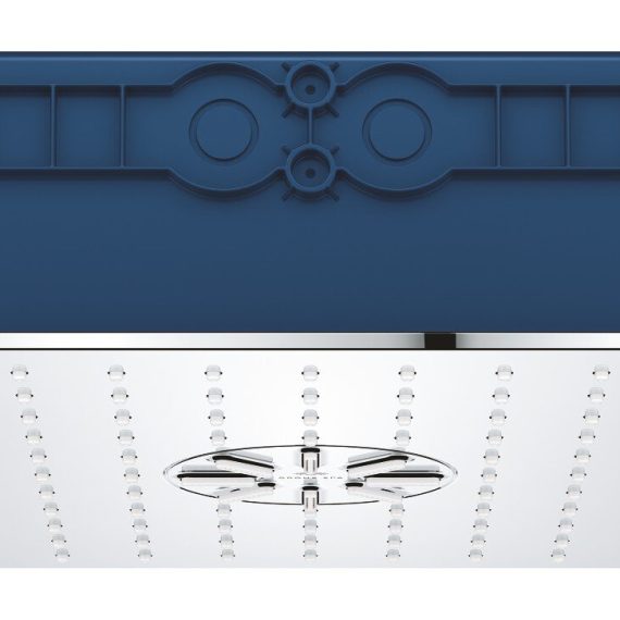 Grohe 26733000 Rainshower Aqua Mono Ducha de techo 2 chorros (incl. parte interna)