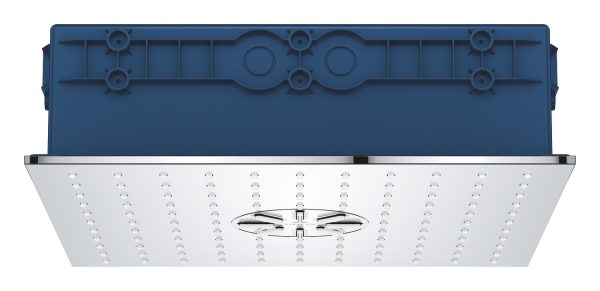 Grohe 26733000 Rainshower Aqua Mono Ducha de techo 2 chorros (incl. parte interna)