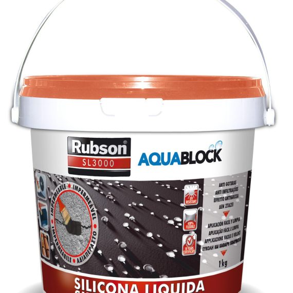 Henkel silicona rubson liquida teja 1kg