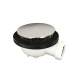 PZ. Tecnoagua valvula plato de ducha sifonica con tornillos d.115 (T-78TM)