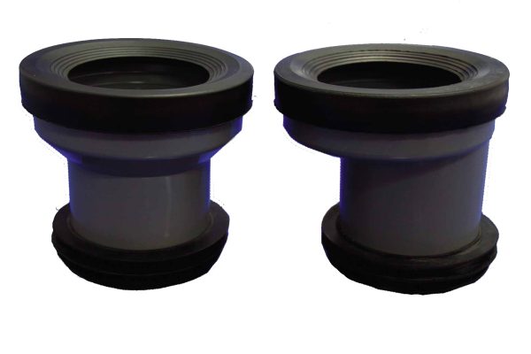 St. Tecnoagua WC-Anschlussstück PVC konzentrisch d..90 m/Lippendichtung (T-90L)