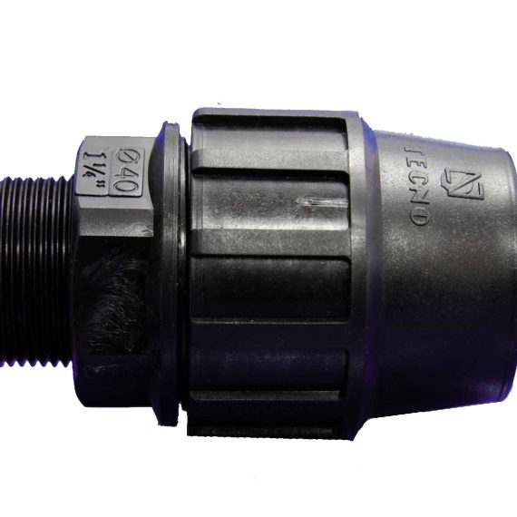 PZ. Tecnoagua fitting P.P.F.V. enlace rosca macho d.25 3/4