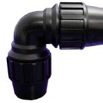 PZ. Tecnoagua fit. codo 90º d.20 1/2