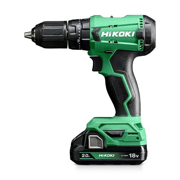 Taladro percutor Hikoki DV18DAWCZ batería de litio (2 baterías de 2.0 Ah)