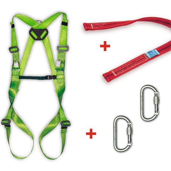 Pz. Ponsa ecosafex 7-arnes con 2 puntos anclaje-completo c/bolsa