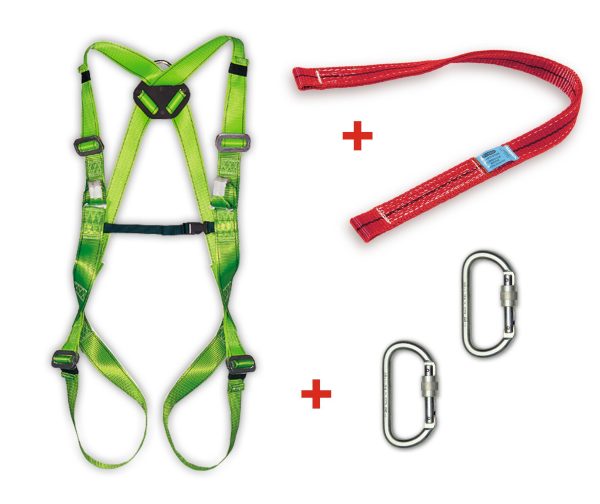 Pc. Ponsa ecosafex 7-harness with 2 anchor points-complete w/bag