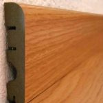 Pz.suelo laminado rodap.80 roble thermo 2.44 ml