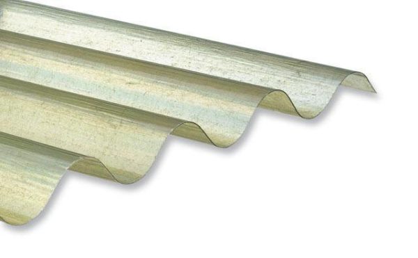 Mini wave sheet 250x115 0.8mm polyester IRPEN