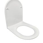 Jacob delafon E23280-00 asiento slim rodin+ SC QR blanco