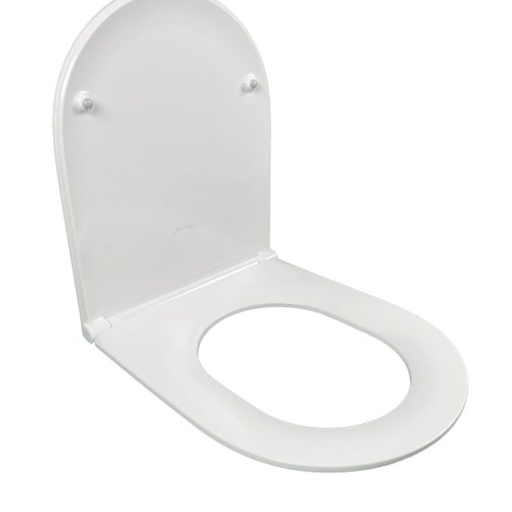 Jacob delafon E23280-00 asiento slim rodin+ SC QR blanco