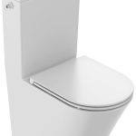 Kit Jacob delafon CEDAM110-00 Inodoro a suelo Rodin+ Compacto BTW alim lateral