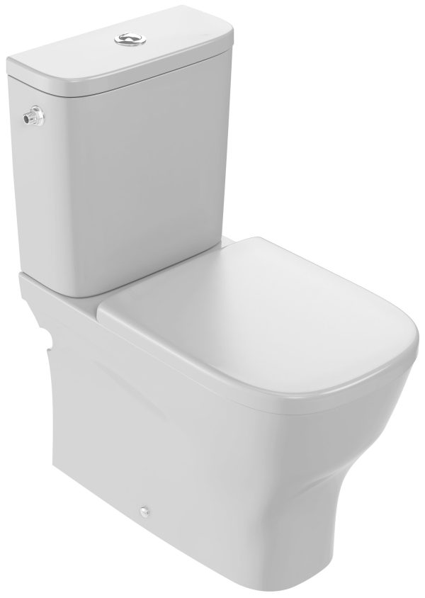 Jacob delafon UJI101-00 Inodoro Struktura salida dual Blanco