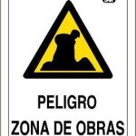 Pz. Jar señalizacion cartel obra peligro zona obras