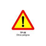 Pz. Señal JG acero Otros peligros Eco-50cm
