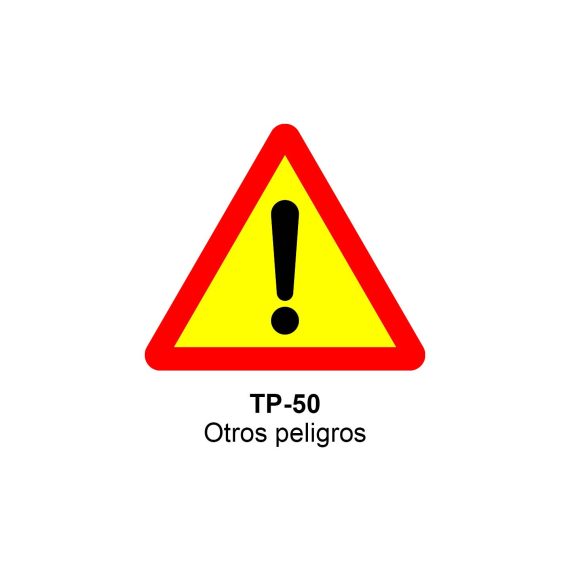 Pz. Señal JG acero Otros peligros Eco-50cm