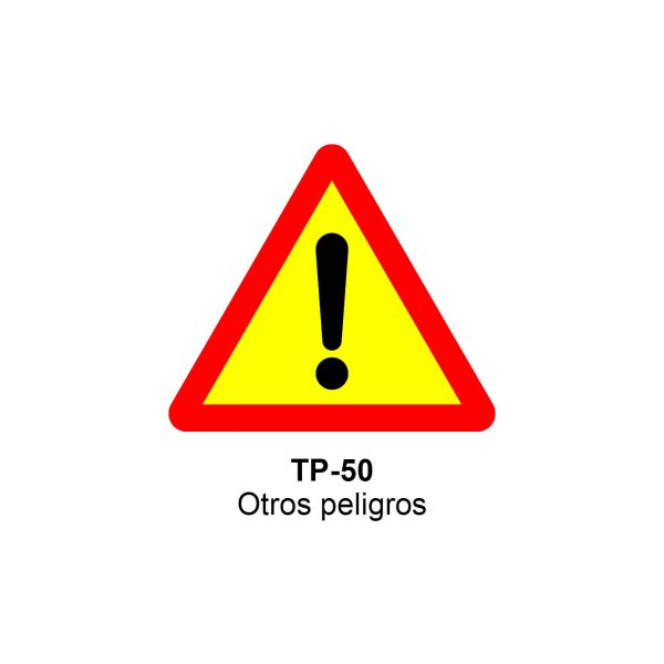 Pz. Señal JG acero Otros peligros Eco-50cm