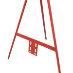Pz. Tripode tubular JG lacado rojo