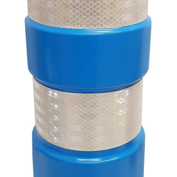Pz. Baliza redonda JG H-75 azul. incluye tornilleria