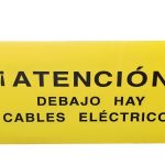 Pz. Cinta señalización JG atención cables eléctricos 15x200m