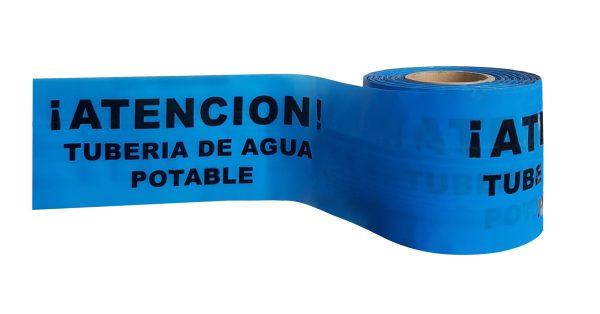Ud. Cinta senyalització JG atenció canonada d'aigua 15x200m