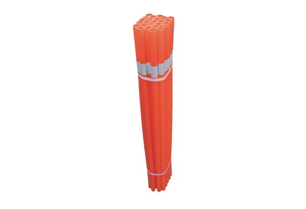 Pack 25 St. Reflexionsrohr JG 1m orange