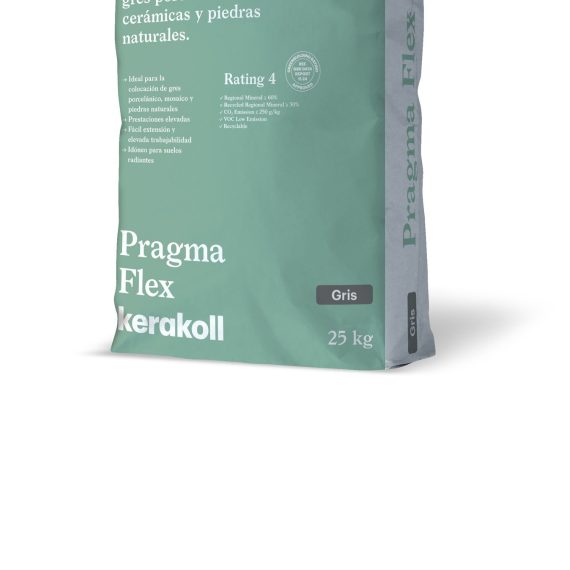 Saco Gel Adhesivo cementoso flexible PRAGMA Flex Gris ref. 76351