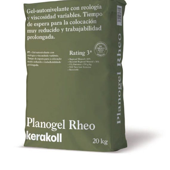 Saco Gel autonivelante Planogel Rheo Kerakoll 20 kg (74786)