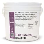Cubo Mortero cola Gel Kerakoll H40 extreme blanco 3.5kg. (K15523)