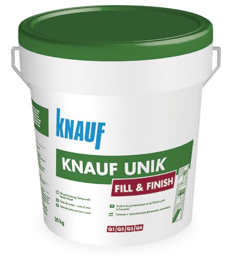 Cubo Pasta Juntas PYL Knauf Unik Fill Finish Light 20 Kg (601451) D2