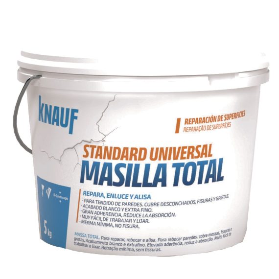 Cubo Masilla Standard Universal. todo en uno repara. enluce y alisa 5kg (863919) D6