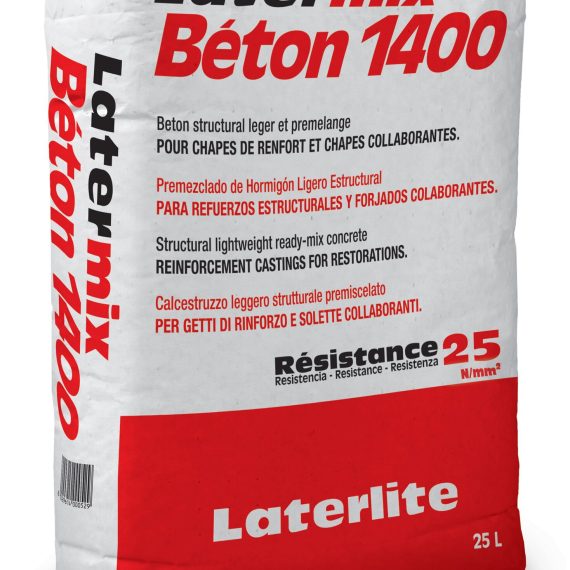 Saco latermix beton 1400 (25 litros)