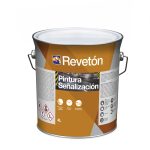 Bote pintura Cromology satinada para señalización blanca 4L