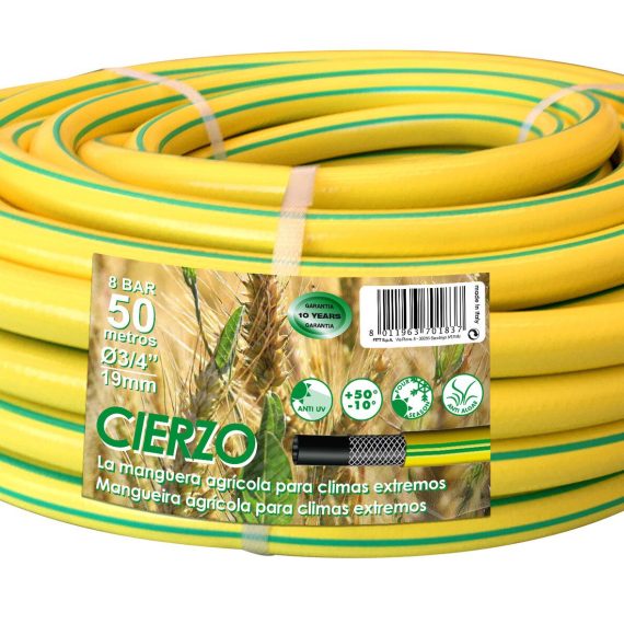 Rollo manguera construccion 50m 19x50